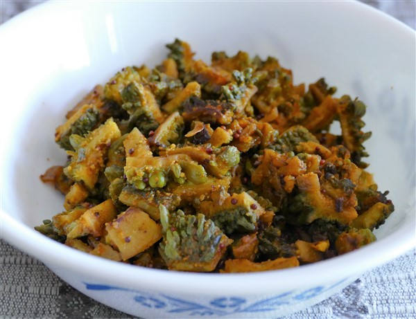 Sauteed Bitter Gourd