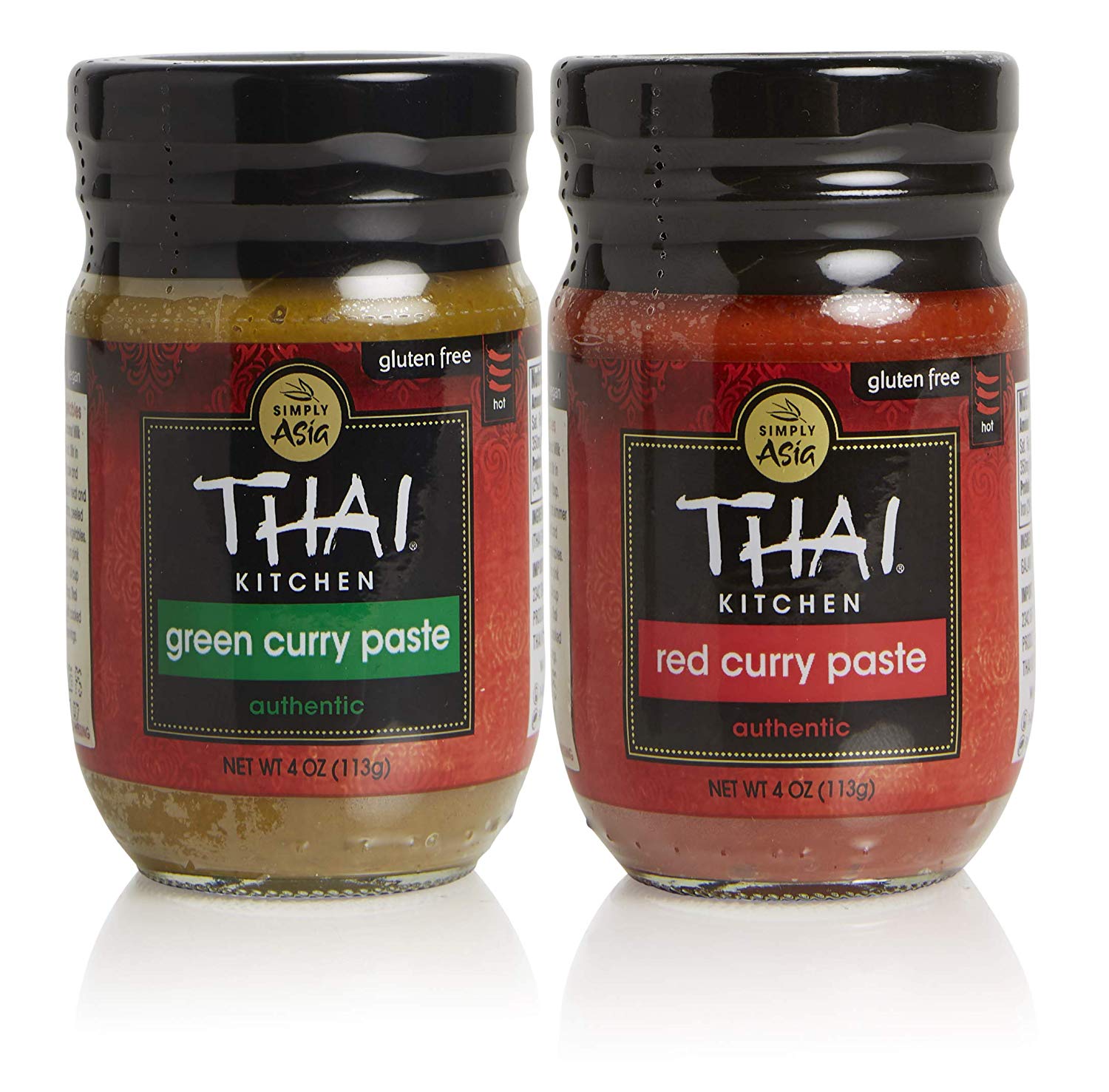 Thai Kitchen Combo Pack 1 4 Oz Red Curry Paste And 1 4 Oz Green Curry Paste Healthy Indian