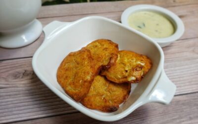 Cabbage Wada: Savory Cabbage Lentil Bites