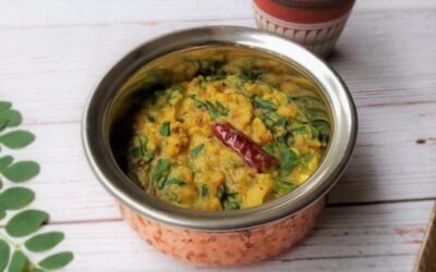 Instant Pot Moringa Leaf Dal