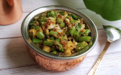 Cabbage & Green Beans Poriyal