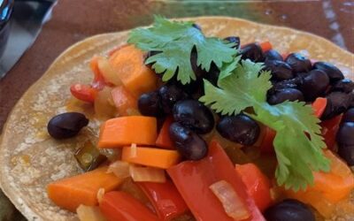 Colorful Vegetarian Tacos