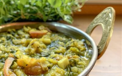 Methi (Fenugreek Leaves) Dal