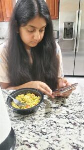 Picky Daughter Happily eating Zucchini Noodles