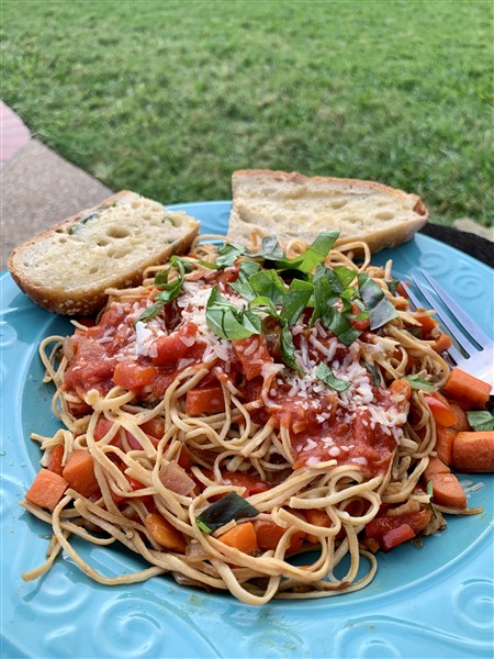 Pasta Sauce with Dehydrated Tomatoes