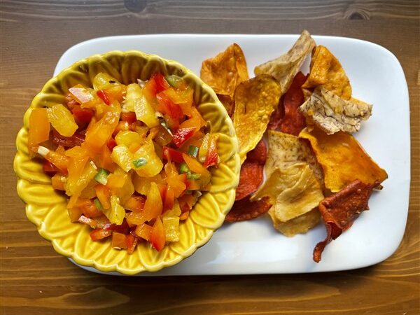 Tropical Pineapple and Bell Pepper Salad