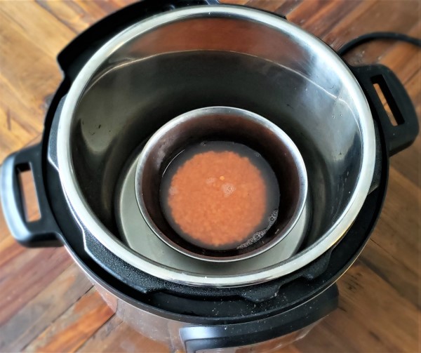 Lentils Pressure Cooked In Instant Pot (IP)