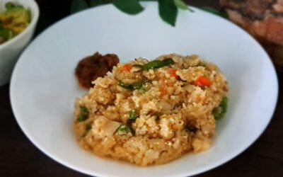 Flavorful Quinoa-Rawa Upma