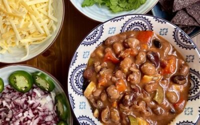 Easy & Delicious Vegetarian Chili