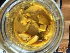 Meyer Lemon-Ginger Pickle