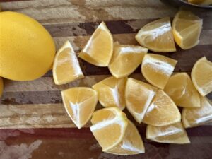 Meyer Lemon-Ginger Pickle