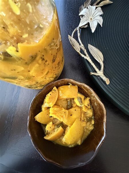 Meyer Lemon-Ginger Pickle